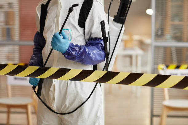 Professional Trauma Scene Cleanup technician working in Harrison, ME